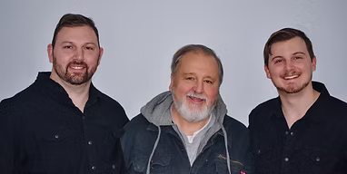 Chuck, Kyle, and Chase Zimnik